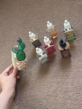 Cactus Wallflower Plug In w 5 Scent Inserts Bath & Body Works